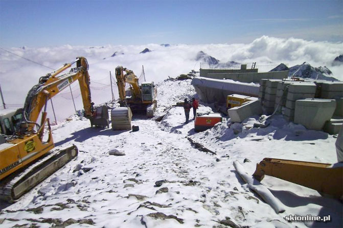 Galeria: Nowa gondola na lodowcu Pitztal