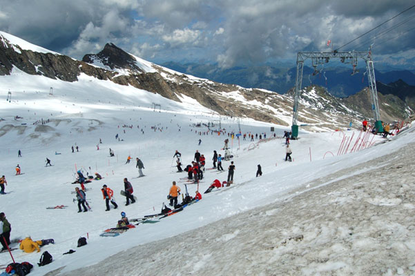 Galeria: Polskie Dni 2007 - Lodowiec Kitzsteinhorn
