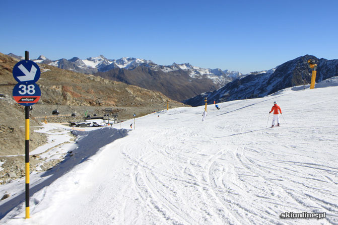 Galeria: Soelden październikowe narty na lodowcach