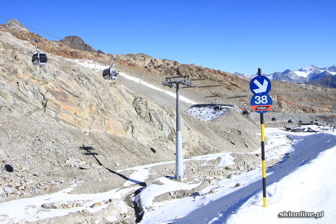 Galeria: Soelden październikowe narty na lodowcach