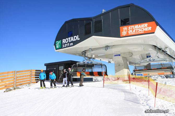 Galeria: Lodowiec Stubai - nowa ósemka