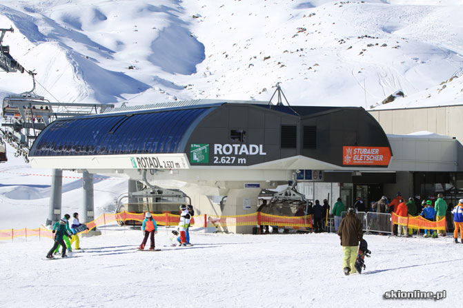 Galeria: Lodowiec Stubai - nowa ósemka