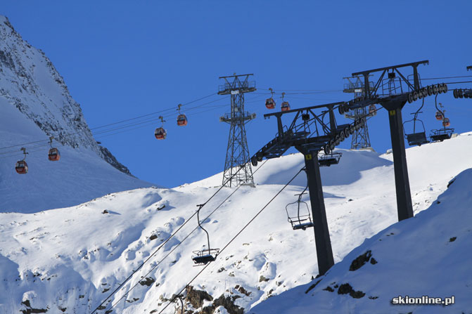 Galeria: Listopadowe narty na lodowcu Stubai