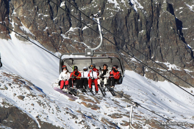 Galeria: Listopadowe narty na lodowcu Stubai