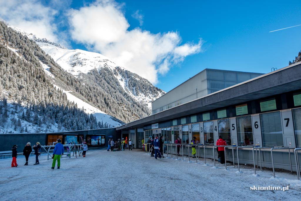 Galeria: Kolej 3S Eisgratbahn na lodowiec Stubai