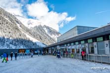 Kolej 3S Eisgratbahn na lodowiec Stubai