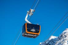 Kolej 3S Eisgratbahn na lodowiec Stubai