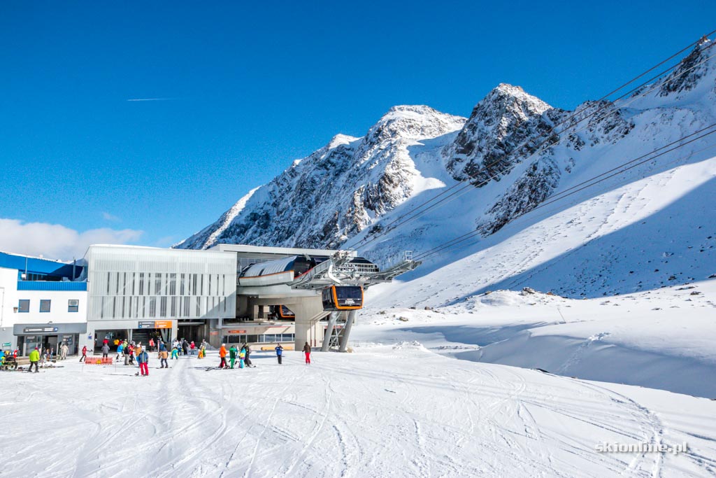 Galeria: Kolej 3S Eisgratbahn na lodowiec Stubai