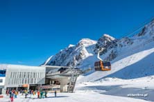 Kolej 3S Eisgratbahn na lodowiec Stubai