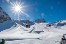 Kolej 3S Eisgratbahn na lodowiec Stubai