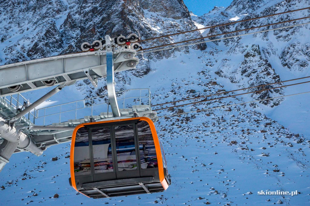 Galeria: Kolej 3S Eisgratbahn na lodowiec Stubai