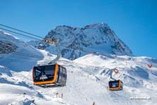 Kolej 3S Eisgratbahn na lodowiec Stubai