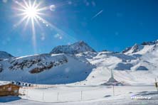 Narty w chmurach - lodowiec Stubai