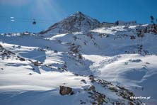 Narty w chmurach - lodowiec Stubai