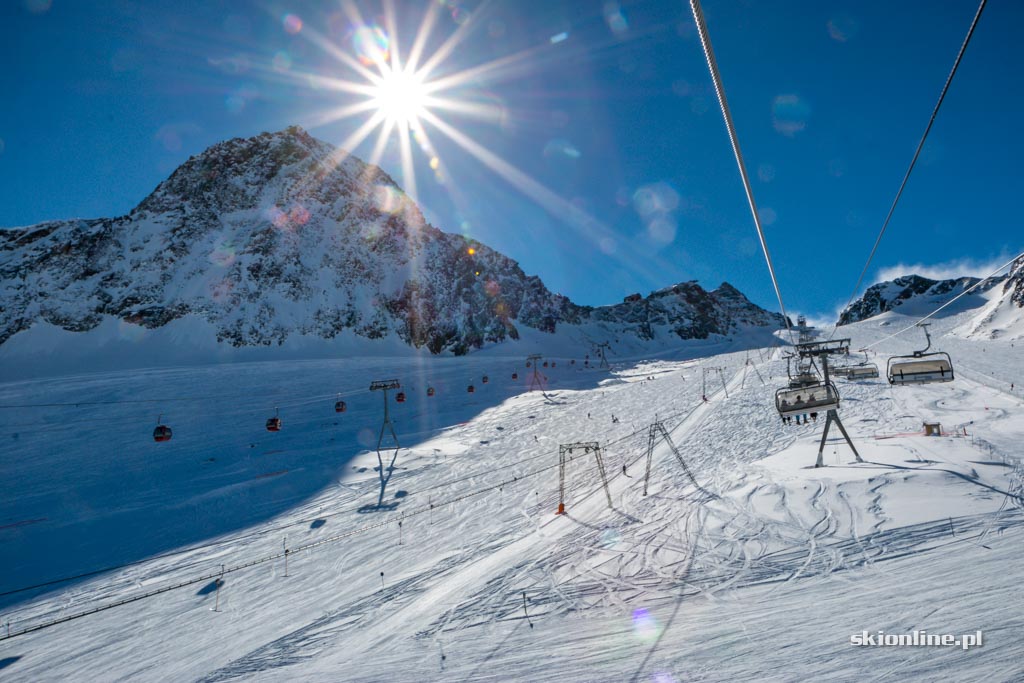 Galeria: Narty w chmurach - lodowiec Stubai
