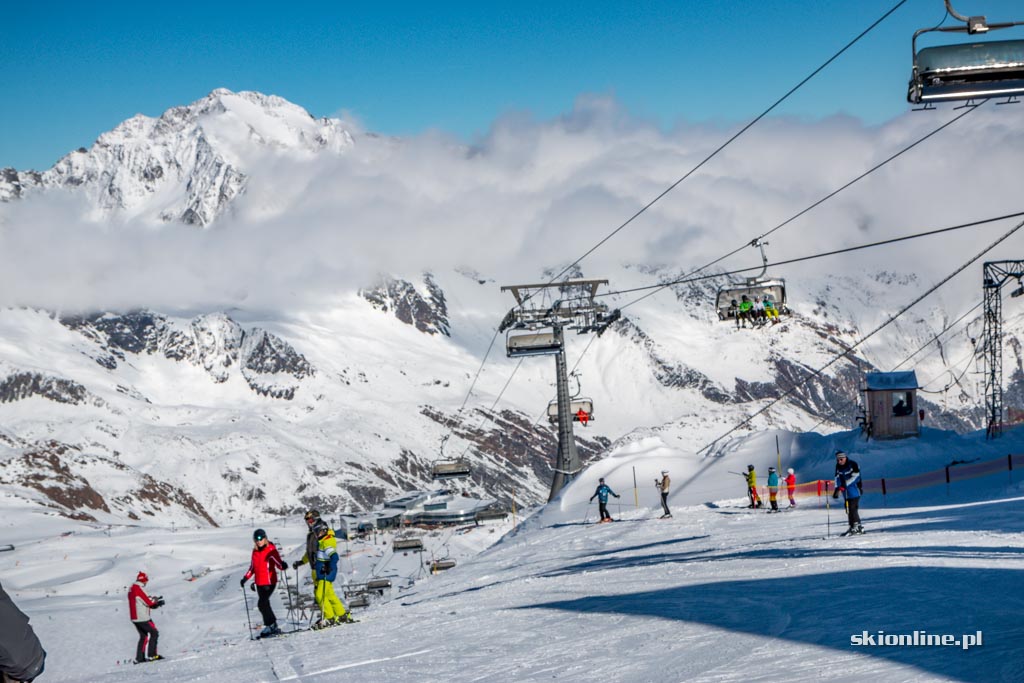 Galeria: Narty w chmurach - lodowiec Stubai
