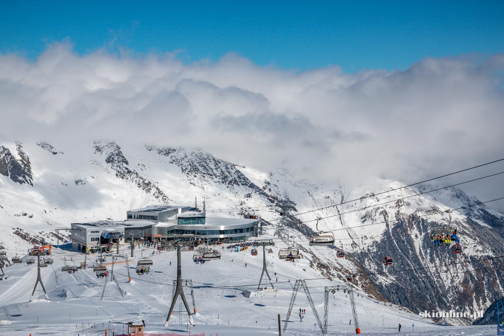 Galeria: Narty w chmurach - lodowiec Stubai
