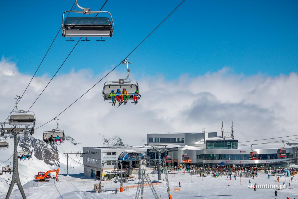 Galeria: Narty w chmurach - lodowiec Stubai