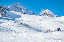 Narty w chmurach - lodowiec Stubai