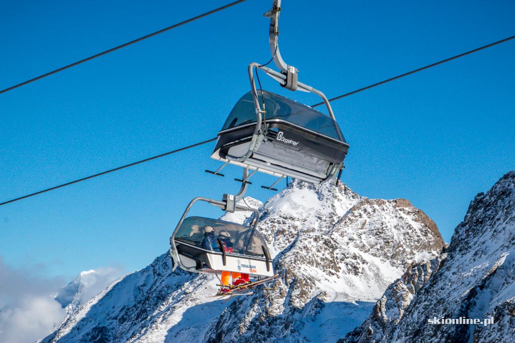 Galeria: Narty w chmurach - lodowiec Stubai