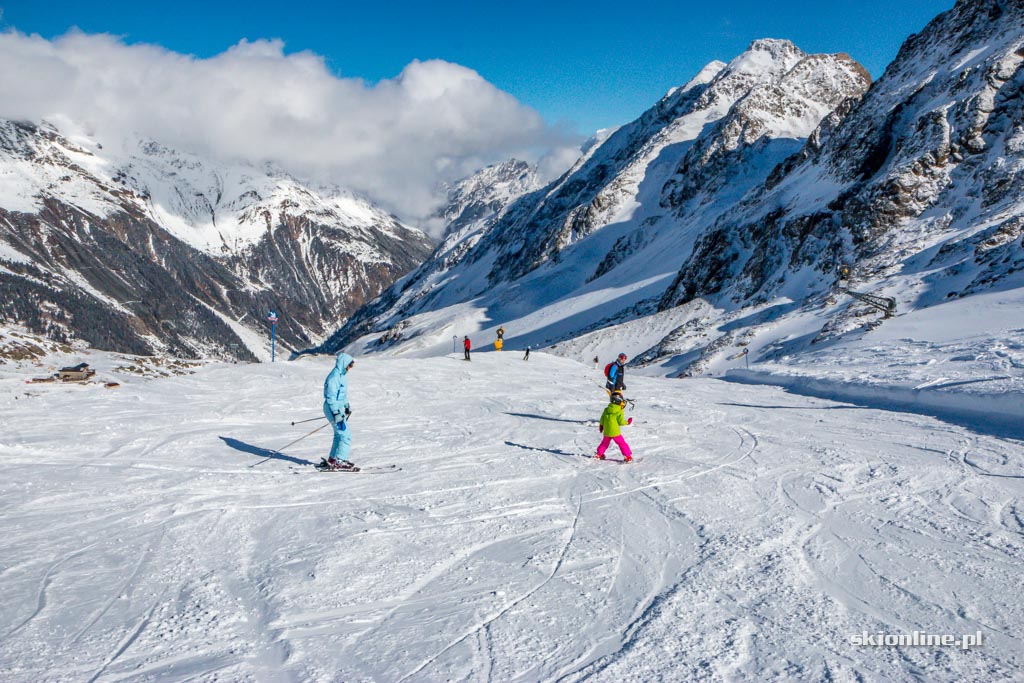 Galeria: Narty w chmurach - lodowiec Stubai