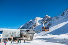Narty w chmurach - lodowiec Stubai