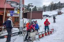 Stacja Ceske Petrovice w Czechach - luty 2017