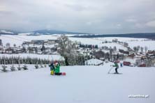 Stacja Ceske Petrovice w Czechach - luty 2017