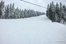 Ski centrum Říčky w Czechach - luty 2017