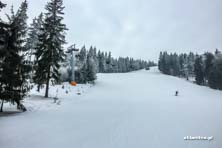 Ski centrum Říčky w Czechach - luty 2017