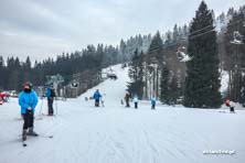 Ski centrum Říčky w Czechach - luty 2017