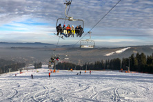 Kotelnica Białczańska grudniowy weekend na nartach