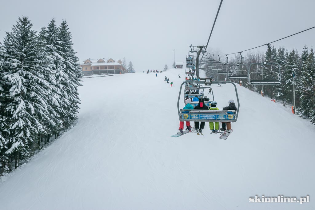 Galeria: Wisła Cieńków warunki narciarskie 2.01.2015