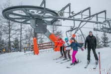 Wisła Cieńków warunki narciarskie 2.01.2015