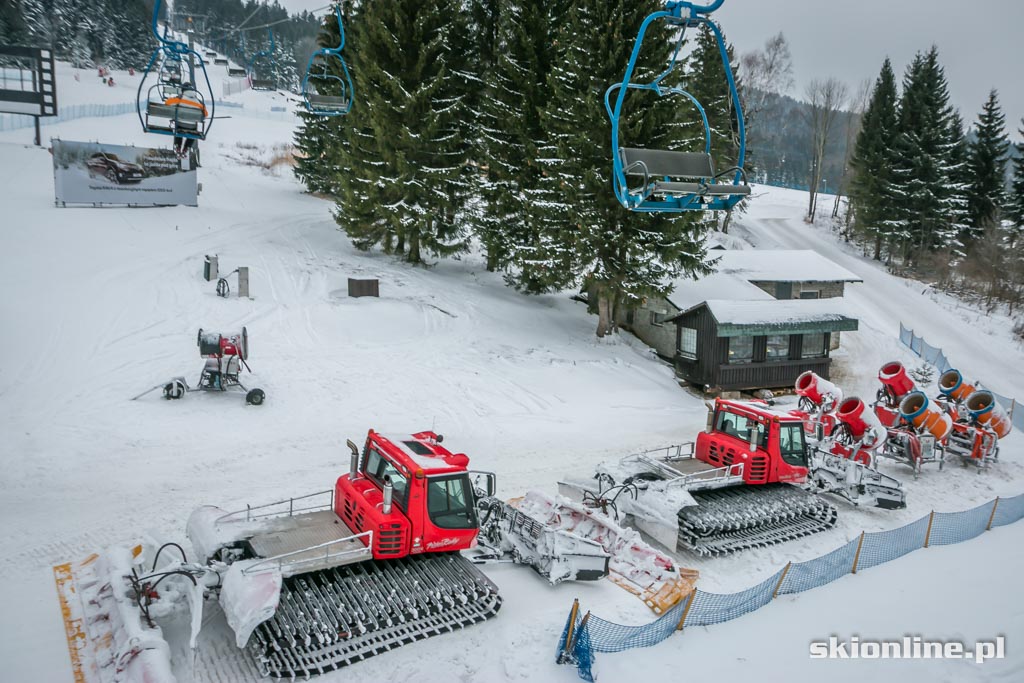 Galeria: Czarna Góra warunki narciarskie 8. stycznia 2015