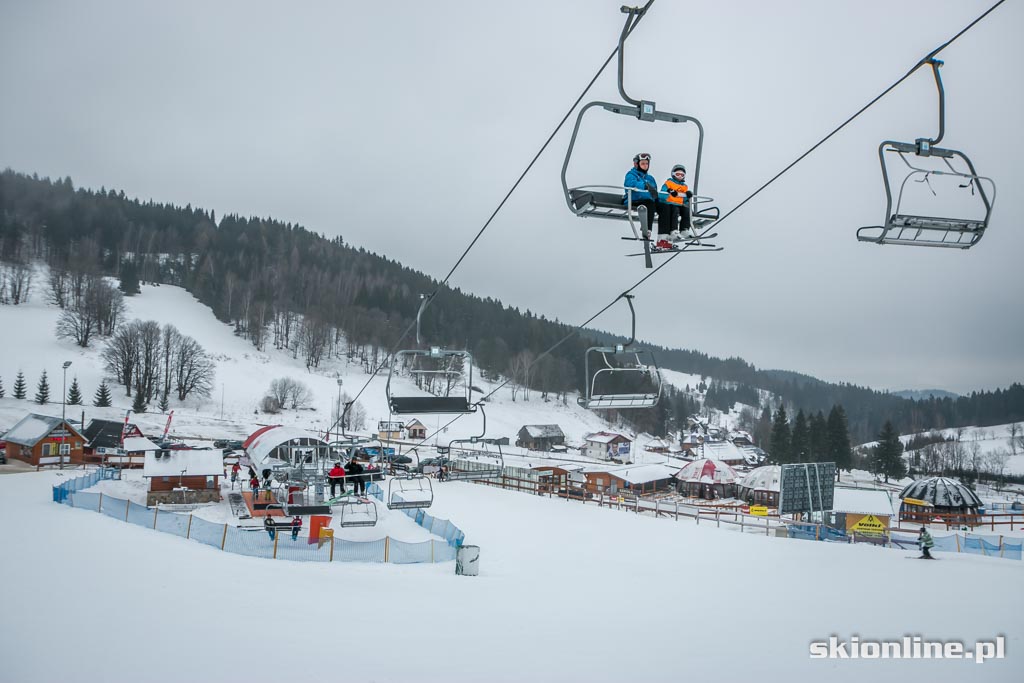 Galeria: Czarna Góra warunki narciarskie 8. stycznia 2015