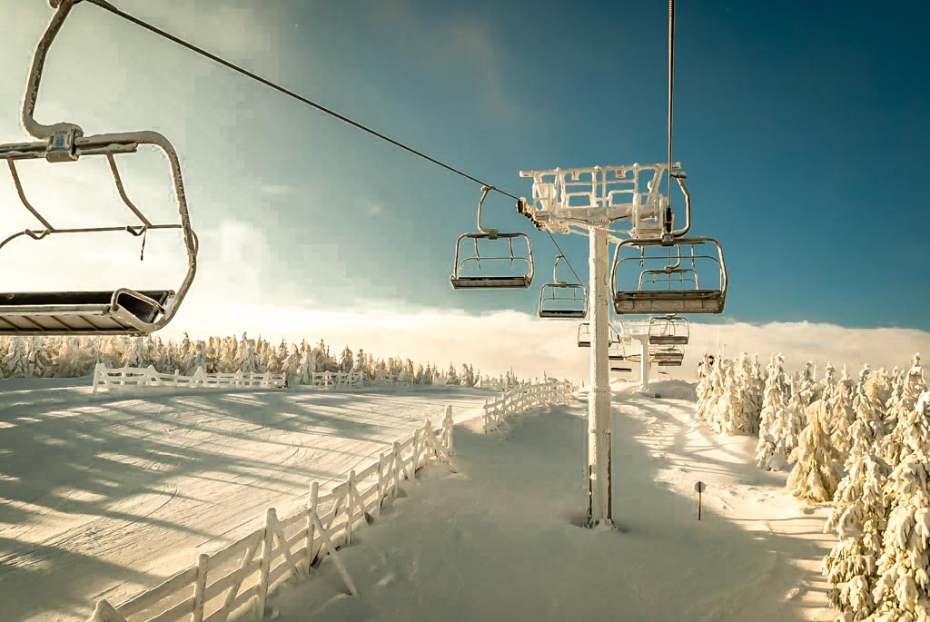 Galeria: Czarna Góra warunki narciarskie 1.02.2015