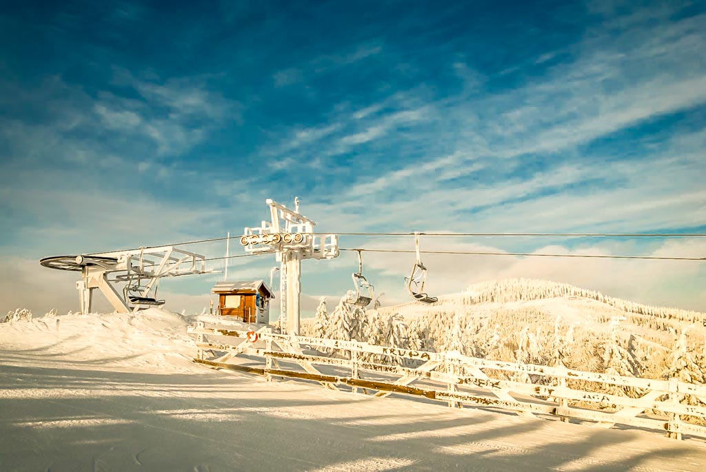 Galeria: Czarna Góra warunki narciarskie 1.02.2015