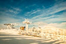 Czarna Góra warunki narciarskie 1.02.2015