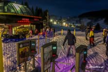 Czarna Góra Resort - narty wieczorową porą