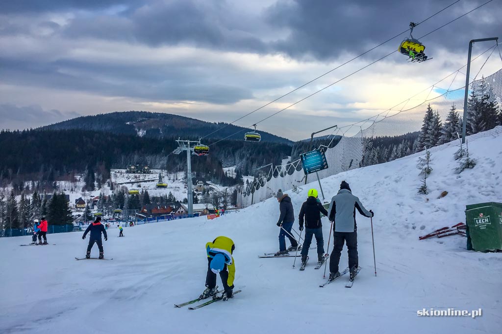 Galeria: Czarna Góra na biało - warunki 11.02.2017