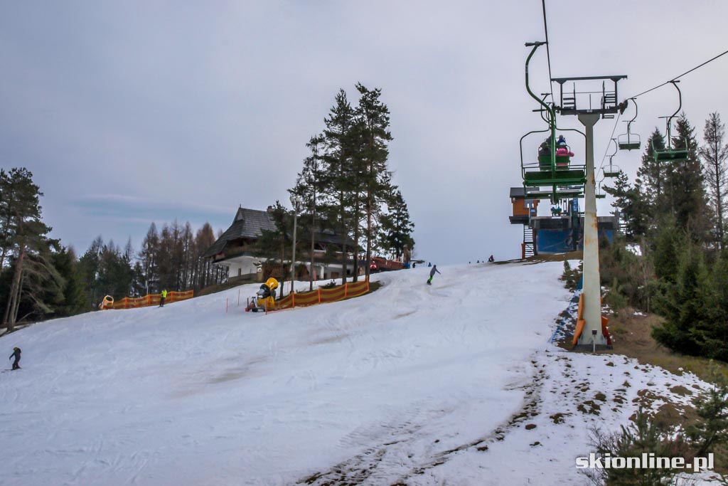 Galeria: Czorsztyn-Ski - warunki narciarskie 18 lutego 2016