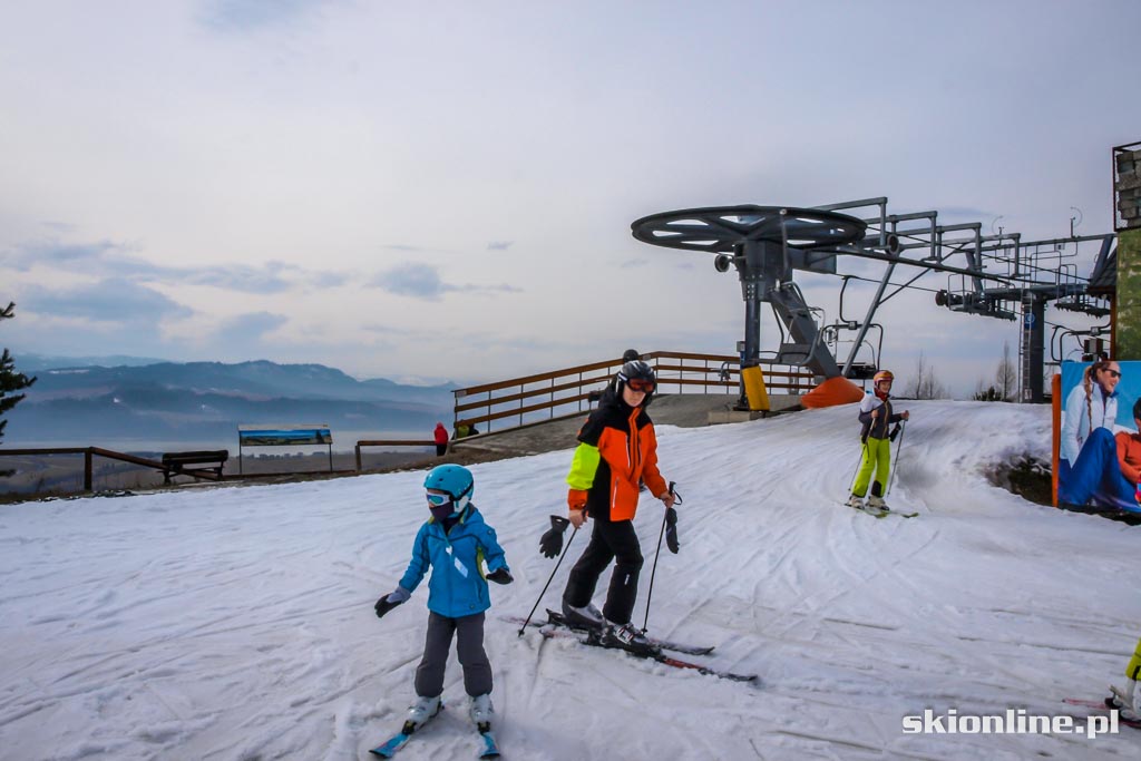 Galeria: Czorsztyn-Ski - warunki narciarskie 18 lutego 2016