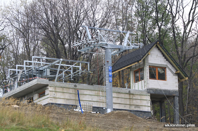 Galeria: Dębowiec - budowa ośrodka narciarskiego XI 2012