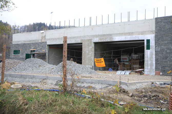 Galeria: Dębowiec - budowa ośrodka narciarskiego XI 2012