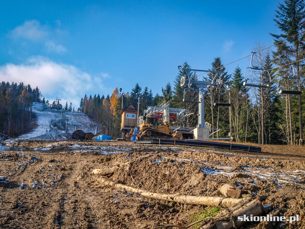 Galeria: Nowa kolej i trasa zjazdowa w stacji Henryk-Ski