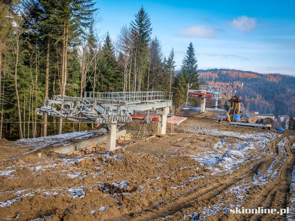 Galeria: Nowa kolej i trasa zjazdowa w stacji Henryk-Ski