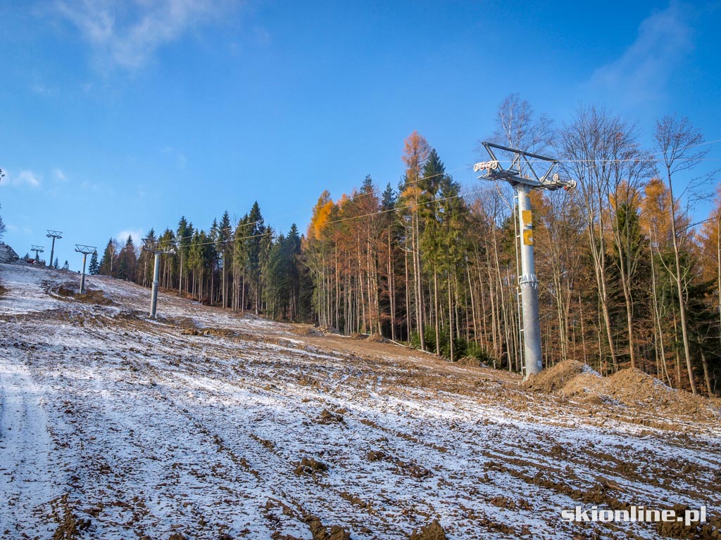 Galeria: Nowa kolej i trasa zjazdowa w stacji Henryk-Ski