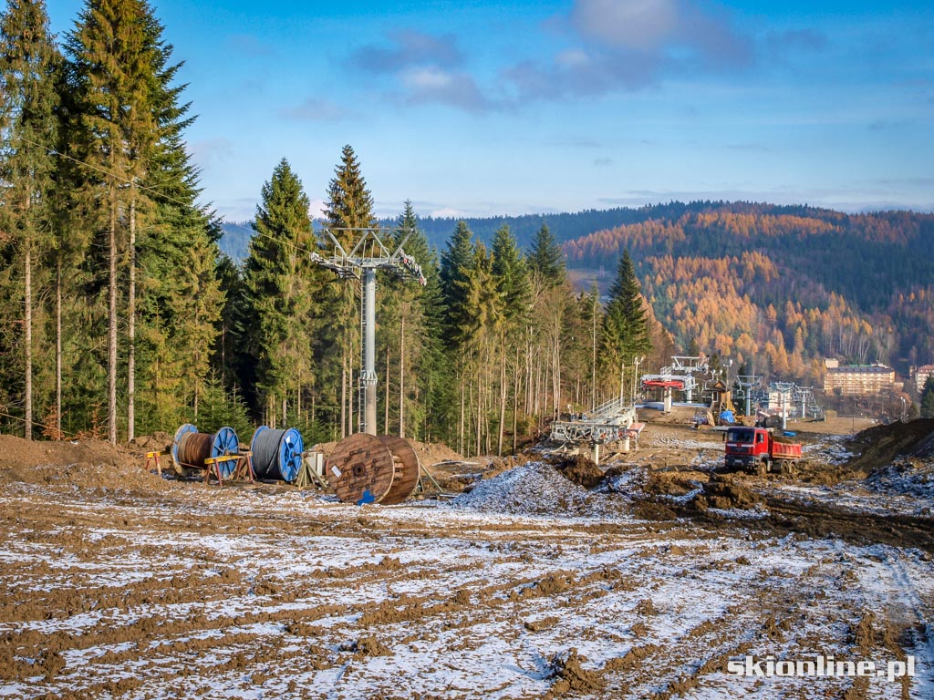 Galeria: Nowa kolej i trasa zjazdowa w stacji Henryk-Ski