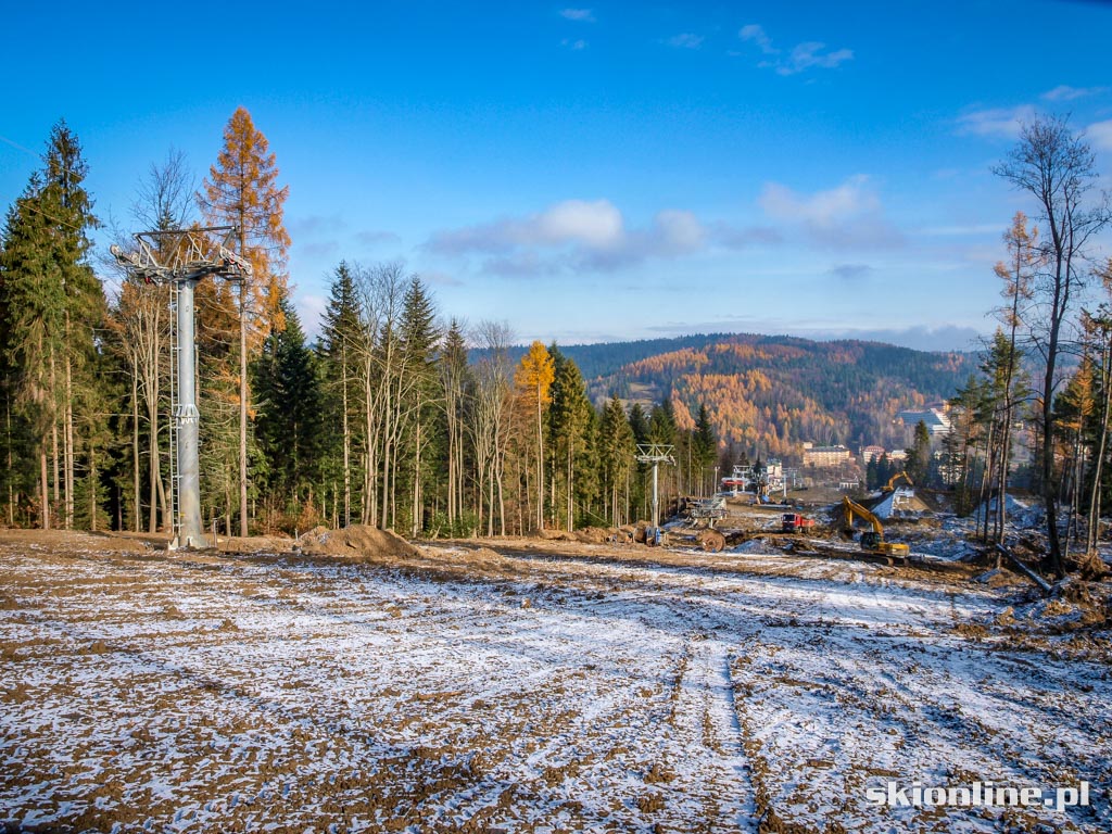 Galeria: Nowa kolej i trasa zjazdowa w stacji Henryk-Ski